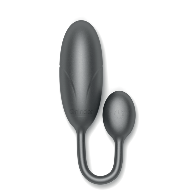 ONINDER - DENVER VIBRATING EGG BLACK 7 X 2.7 CM FREE APP - NOCTURNA DESIRES