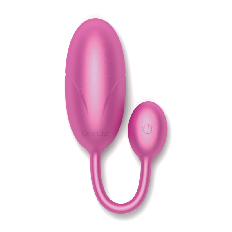 ONINDER - TOKYO VIBRATING EGG PINK 7.5 X 3.2 CM FREE APP - NOCTURNA DESIRES