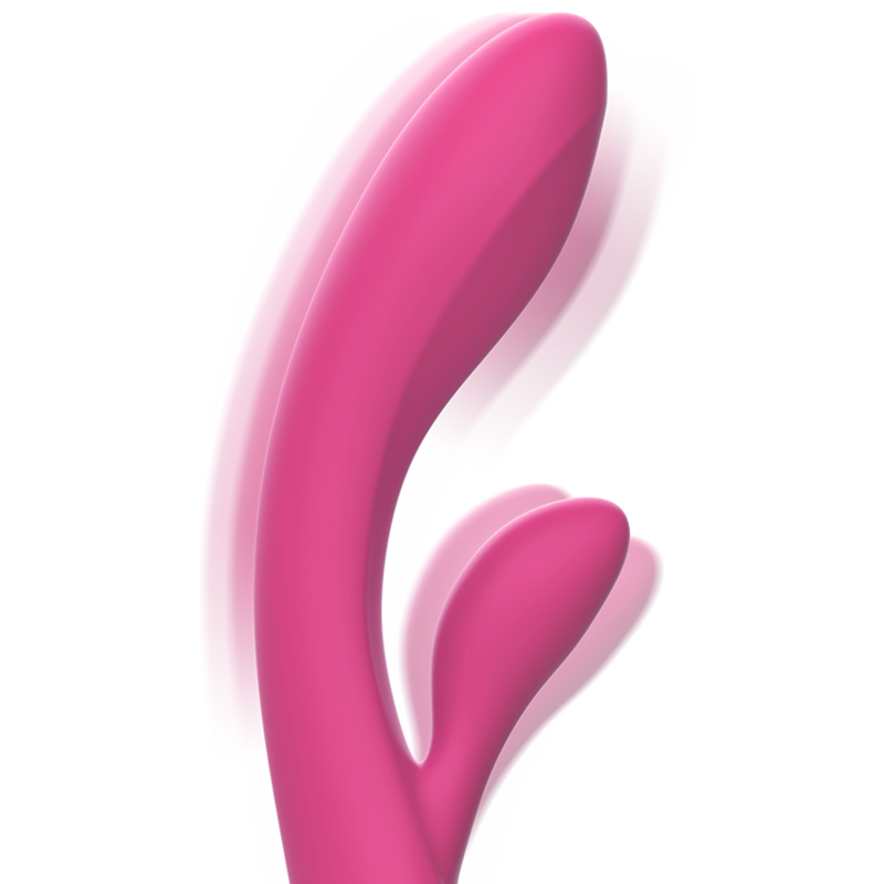 INTENSE - LUIGI RABBIT VIBRATOR PINK LIQUID SILICONE - NOCTURNA DESIRES