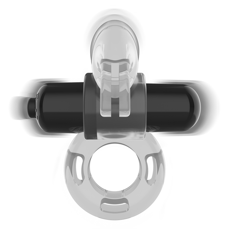INTENSE - FRY TRANSPARENT VIBRATING RING - NOCTURNA DESIRES