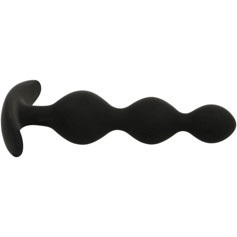 BLACK&SILVER - RUPERT ANAL BALL CHAIN 10 CM - NOCTURNA DESIRES
