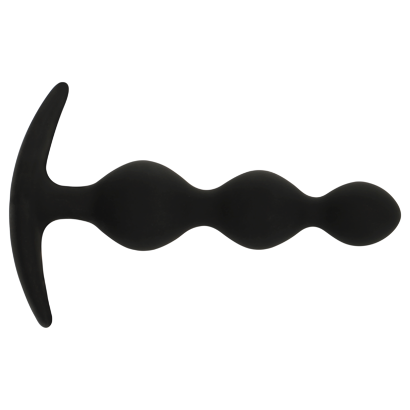 BLACK&SILVER - RUPERT ANAL BALL CHAIN 10 CM - NOCTURNA DESIRES