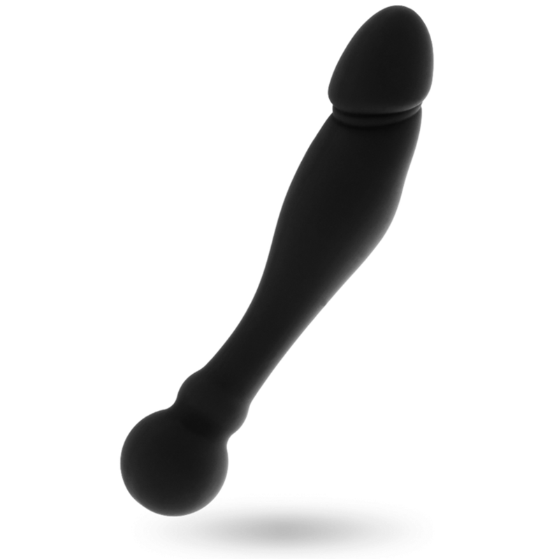 BLACK&SILVER - KARL G-POINT STIMULATING DILDO 18 CM - NOCTURNA DESIRES