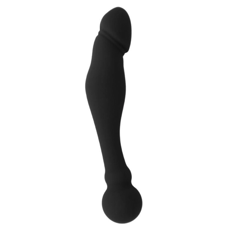 BLACK&SILVER - KARL G-POINT STIMULATING DILDO 18 CM - NOCTURNA DESIRES