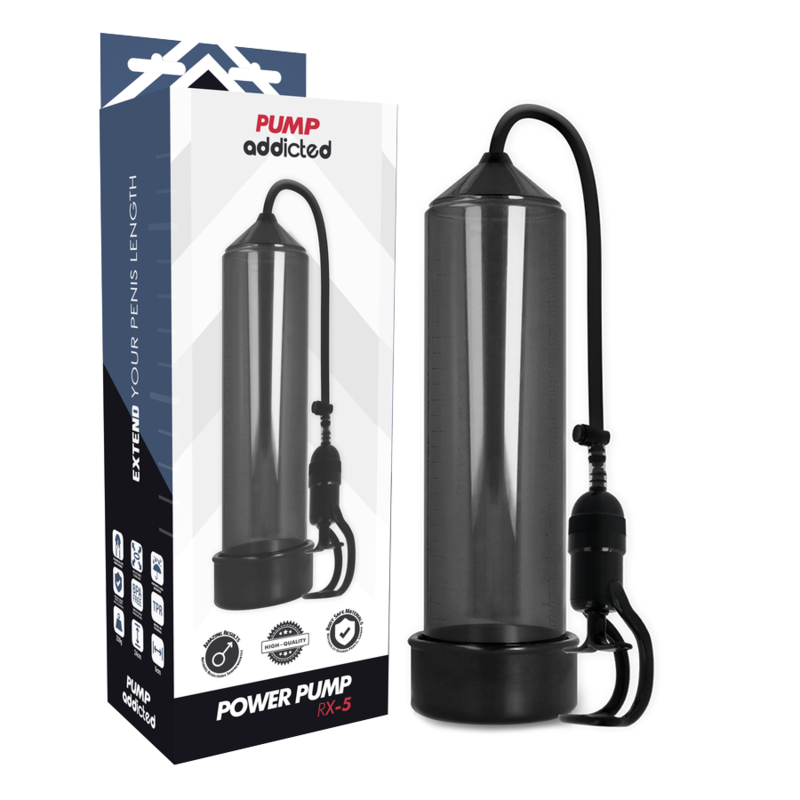 PUMP ADDICTED - RX5 BLACK - NOCTURNA DESIRES