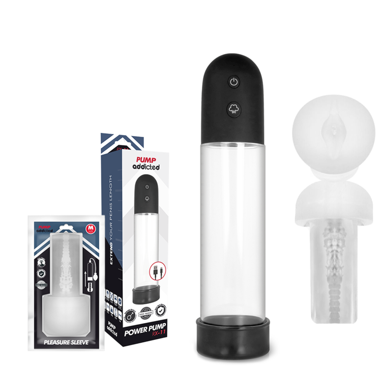 PUMP ADDICTED - RX11 AUTOMATIC WITH MASTURBATOR - NOCTURNA DESIRES