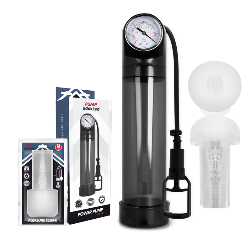 PUMP ADDICTED - RX9 BLACK WITH MASTURBATOR - NOCTURNA DESIRES