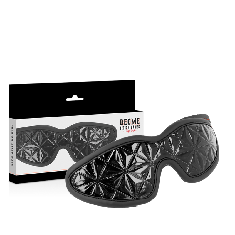 BEGME -  BLACK EDITION PREMIUM BLIND MASK  WITH NEOPRENE LINING - NOCTURNA DESIRES