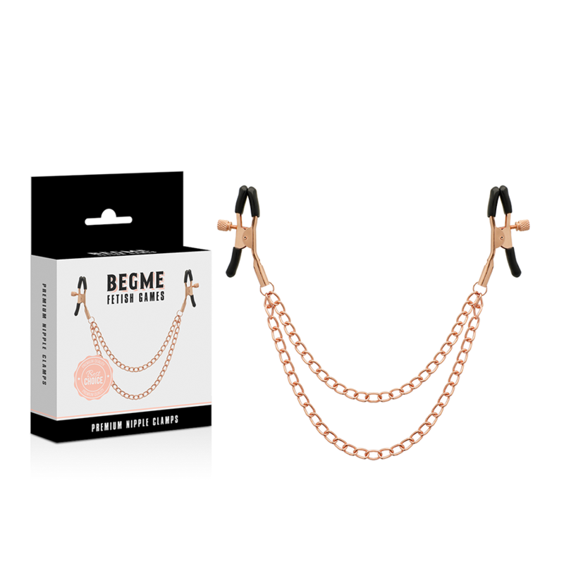 BEGME - BLACK EDITION PREMIUM NIPPLE CLAMPS - NOCTURNA DESIRES