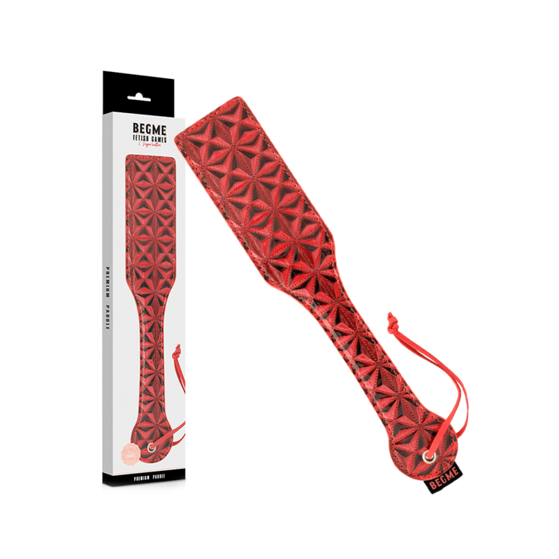 BEGME - RED EDITION VEGAN LEATHER SHOVEL - NOCTURNA DESIRES