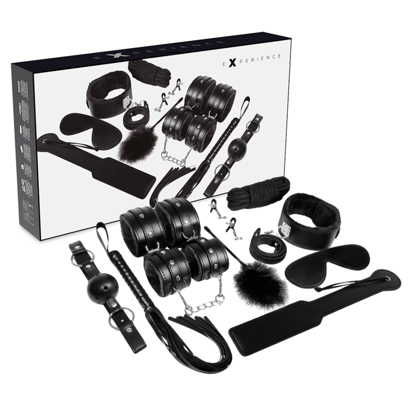 EXPERIENCE - BDSM FETISH KIT BLACK SERIES - NOCTURNA DESIRES