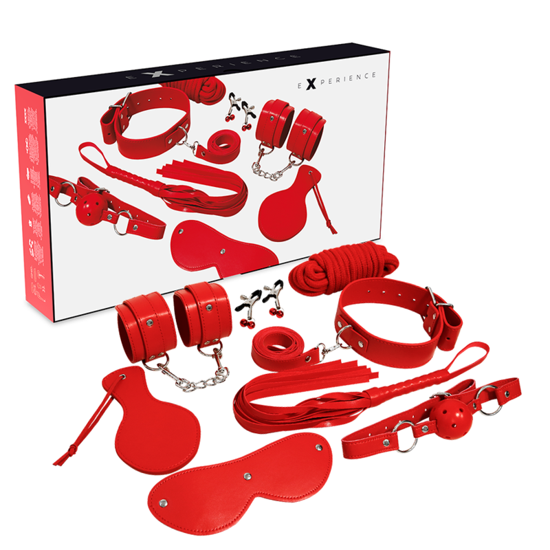 EXPERIENCE - BDSM FETISH KIT RED SERIES - NOCTURNA DESIRES