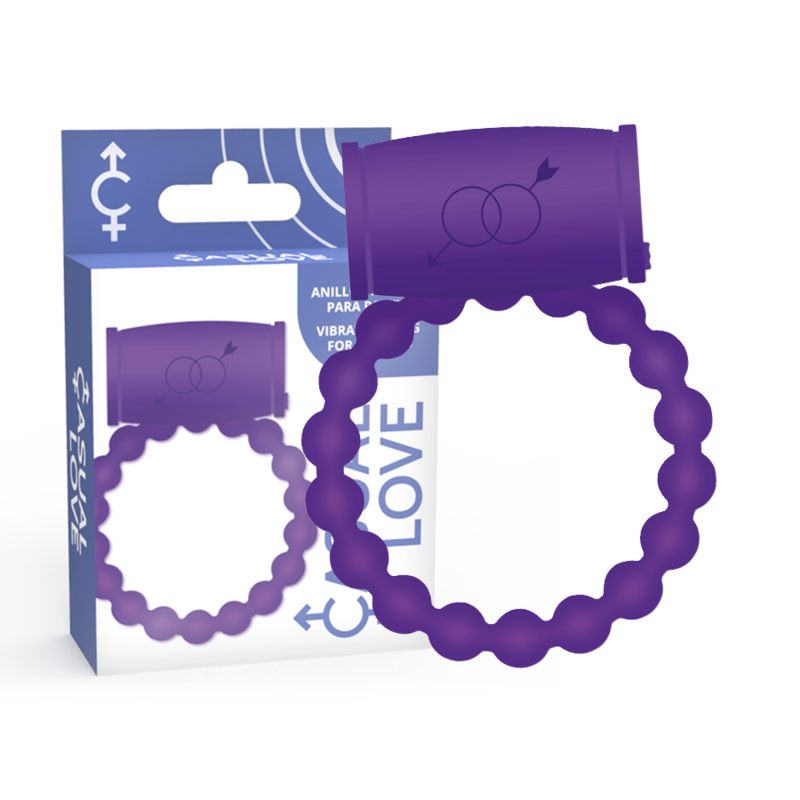 CASUAL LOVE - 25 COUPLE VIBRATOR RING VIOLET CASUAL LOVE  NOCTURNA DESIRES