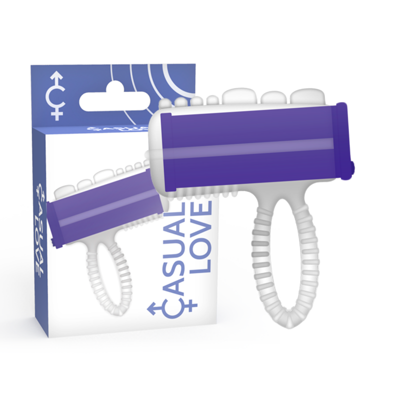 CASUAL LOVE - RING TONGUE VIBRATING PURPLE - NOCTURNA DESIRES