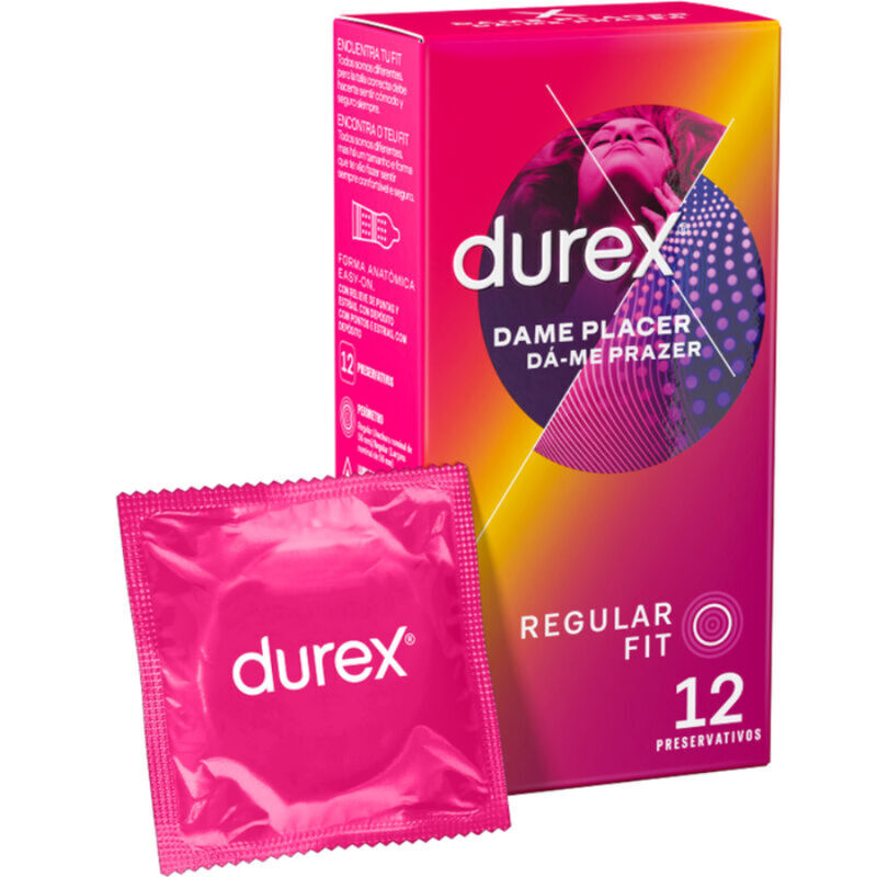 DUREX - DAME PLACER 12 UNITS DUREX CONDOMS  NOCTURNA DESIRES