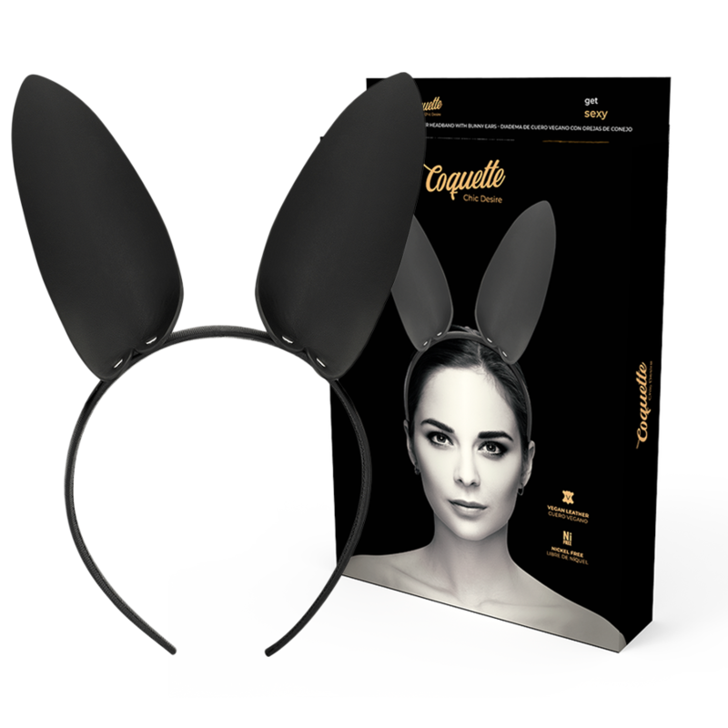 COQUETTE CHIC DESIRE - HEADBAND WITH BUNNY EARS - NOCTURNA DESIRES