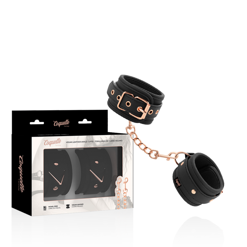 COQUETTE CHIC DESIRE - FANTASY ANKLE CUFFS WITH NEOPRENE LINING - NOCTURNA DESIRES