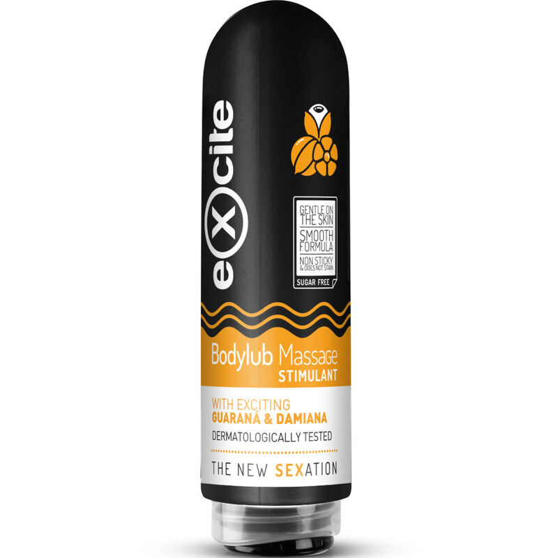EXCITE - BODYLUB MASSAGE STIMULATING GUARAN 200 ML - NOCTURNA DESIRES