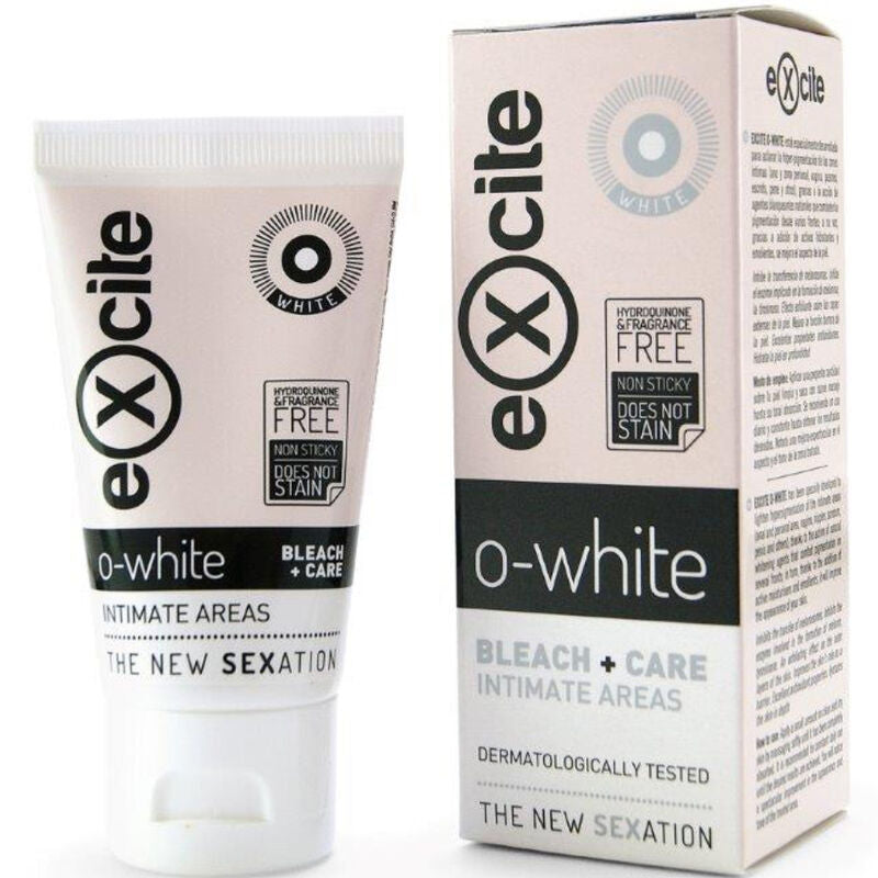 EXCITE - O WHITE BLEACH + CARE INTIMATE AREAS 50 ML - NOCTURNA DESIRES