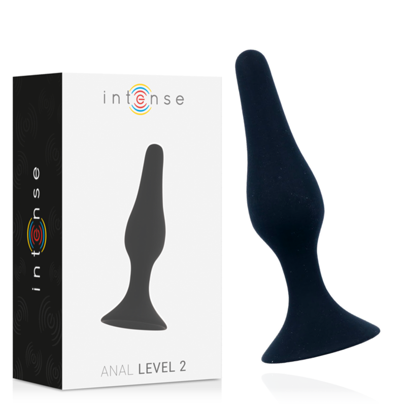INTENSE - ANAL LEVEL 2 11.5CM BLACK INTENSE ANAL TOYS  NOCTURNA DESIRES