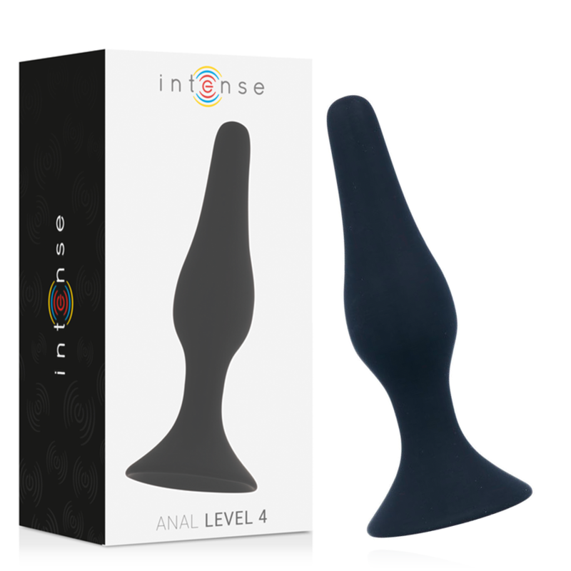 INTENSE - ANAL LEVEL 4 15.5CM BLACK INTENSE ANAL TOYS  NOCTURNA DESIRES