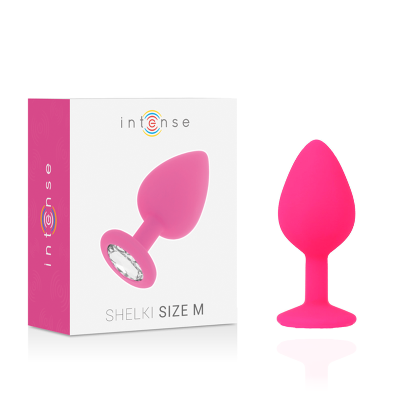 INTENSE - SHELKI M ANAL PLUG FUCHSIA - NOCTURNA DESIRES