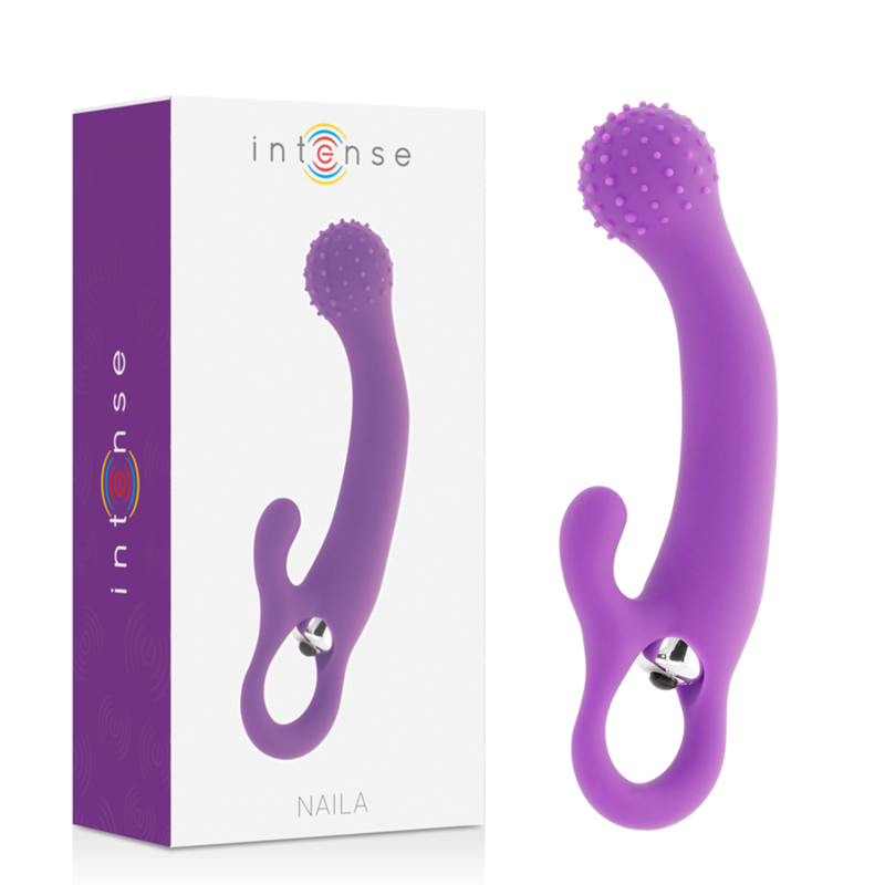 INTENSE - NAILA VIBRATING SILICONE LILAC - NOCTURNA DESIRES