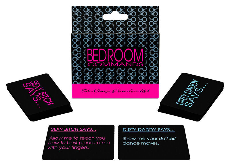 KHEPER GAMES - BEDROOM COMMANDS CARD GAME /EN - NOCTURNA DESIRES