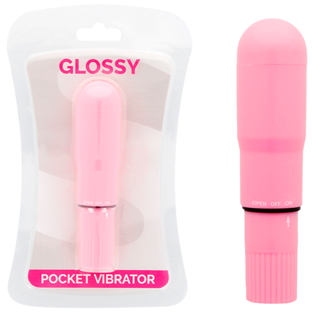 GLOSSY - POCKET VIBRATOR PINK GLOSSY  NOCTURNA DESIRES