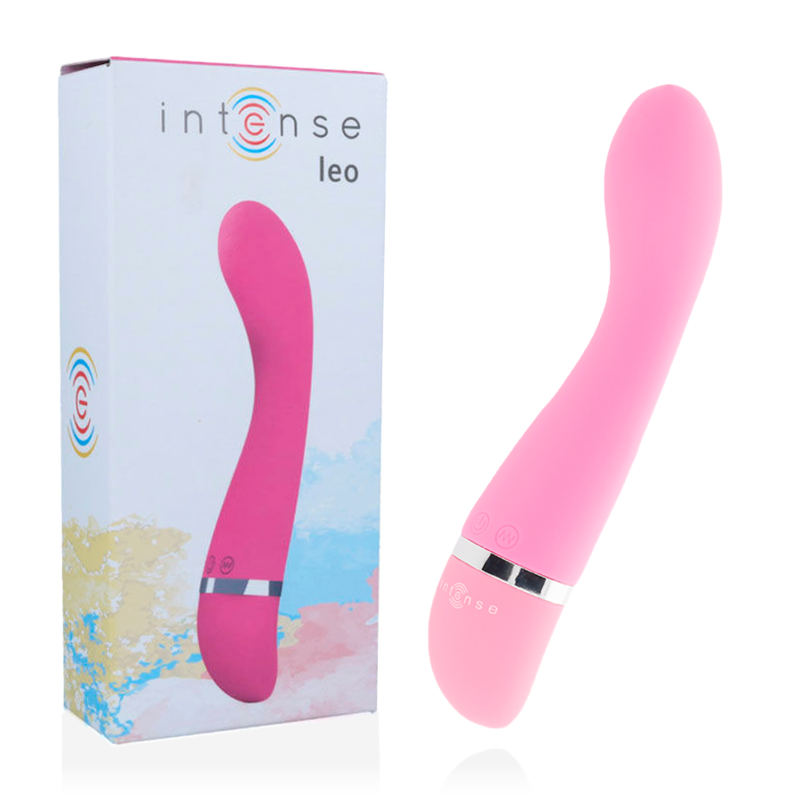 INTENSE - LEO VIBRATOR PINK SILICON LUXE INTENSE FUN  NOCTURNA DESIRES