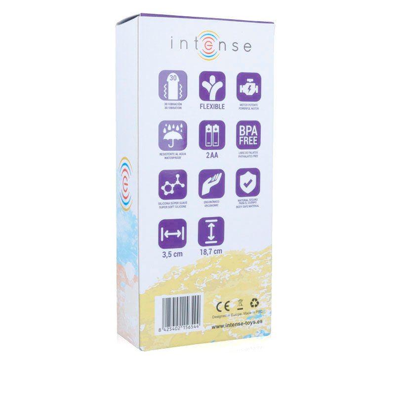 INTENSE - LEO VIBRATOR LILAC SILICON LUXE INTENSE FUN  NOCTURNA DESIRES
