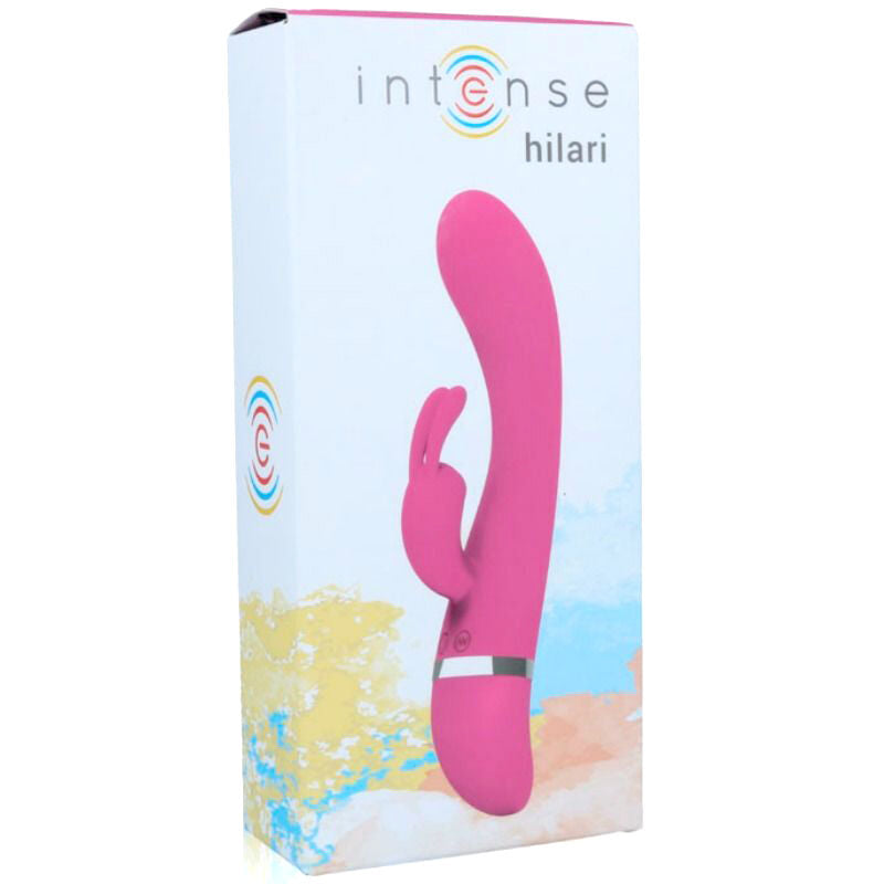 INTENSE - HILARI PINK SILICON LUXE VIBRATOR INTENSE FUN  NOCTURNA DESIRES