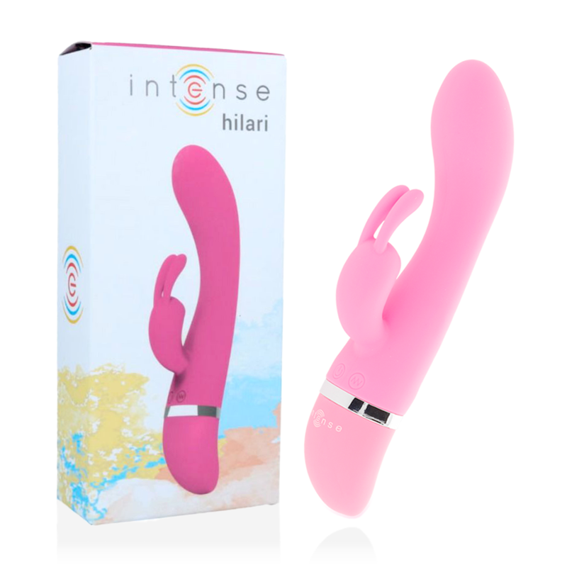 INTENSE - HILARI PINK SILICON LUXE VIBRATOR INTENSE FUN  NOCTURNA DESIRES