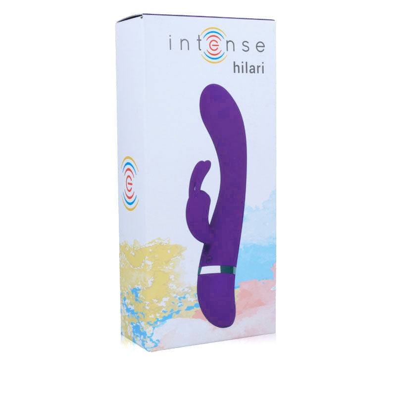 INTENSE - HILARI VIBRATOR LILAC SILICONE LUXE INTENSE FUN  NOCTURNA DESIRES