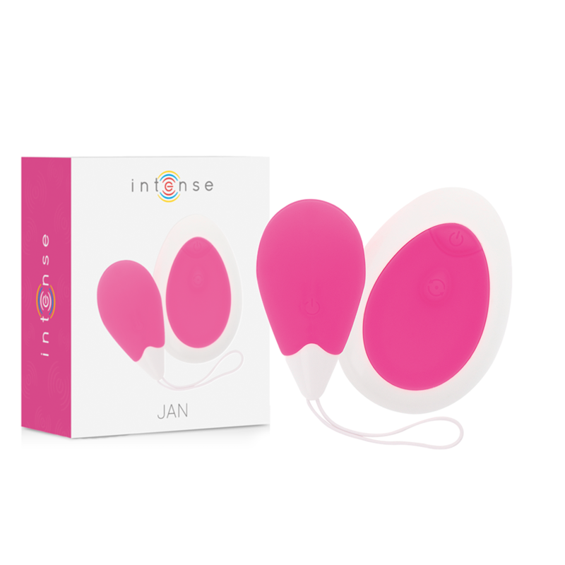INTENSE - JAN EGG VIBRATOR REMOTE CONTROL PINK INTENSE COUPLES TOYS  NOCTURNA DESIRES