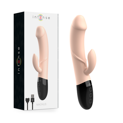 INTENSE - MAGNUS DUAL NATURAL RECHARGEABLE VIBRATOR - NOCTURNA DESIRES