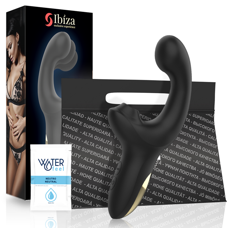 IBIZA - WAVE SUCTION VIBRATOR - NOCTURNA DESIRES