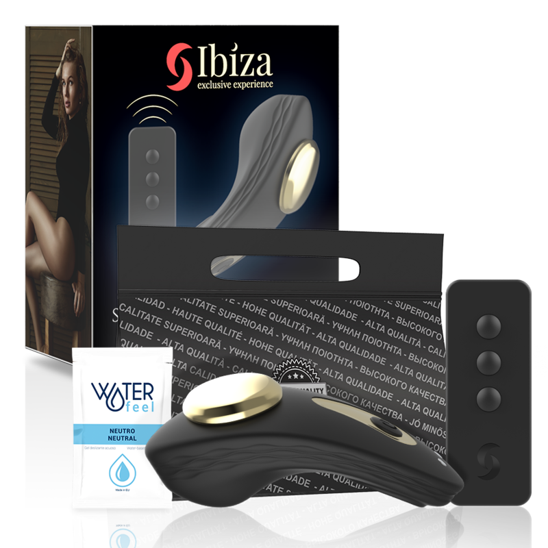 IBIZA - SILICONE PANTIE VIBRATOR REMOTE CONTROL - NOCTURNA DESIRES