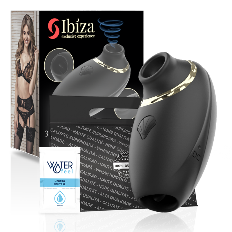 IBIZA - 3 IN 1 SUCKING, LICKING & PULSING VIBE - NOCTURNA DESIRES