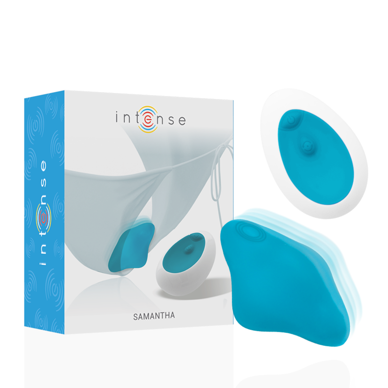 INTENSE - SAMANTHA PANTIE REMOTE CONTROL BLUE - NOCTURNA DESIRES