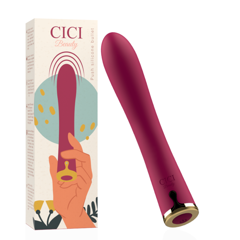 CICI BEAUTY - PREMIUM SILICONE PUSH BULLET - NOCTURNA DESIRES