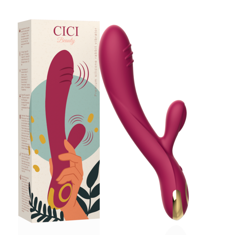 CICI BEAUTY - PREMIUM SILICONE RABBIT VIBRATOR - NOCTURNA DESIRES