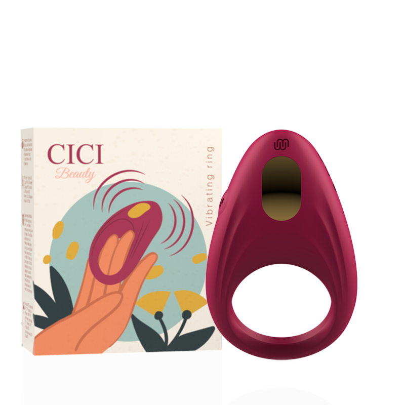 CICI BEAUTY - PREMIUM SILICONE VIBRATING RING - NOCTURNA DESIRES