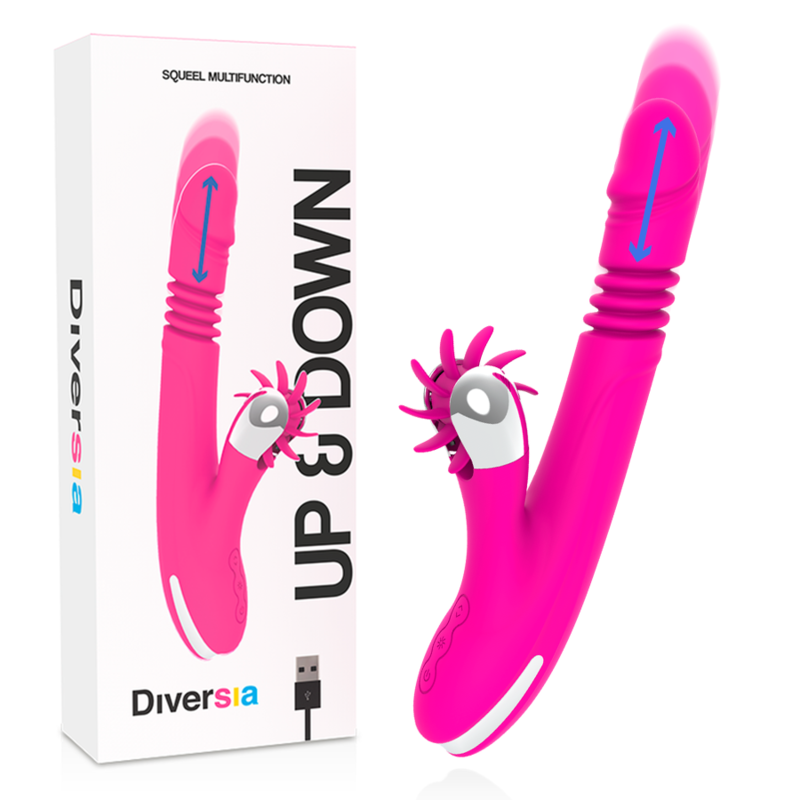 DIVERSIA - BUNNY UP & DOWN 24 CM - NOCTURNA DESIRES