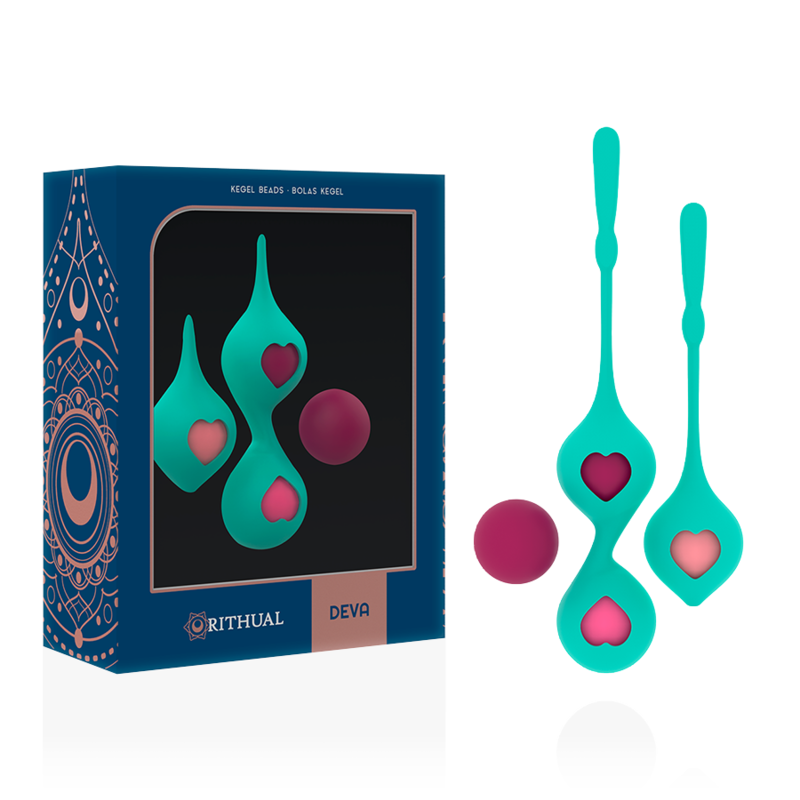 RITHUAL - DEVA AQUA GREEN PELVIC TRAINING SET - NOCTURNA DESIRES
