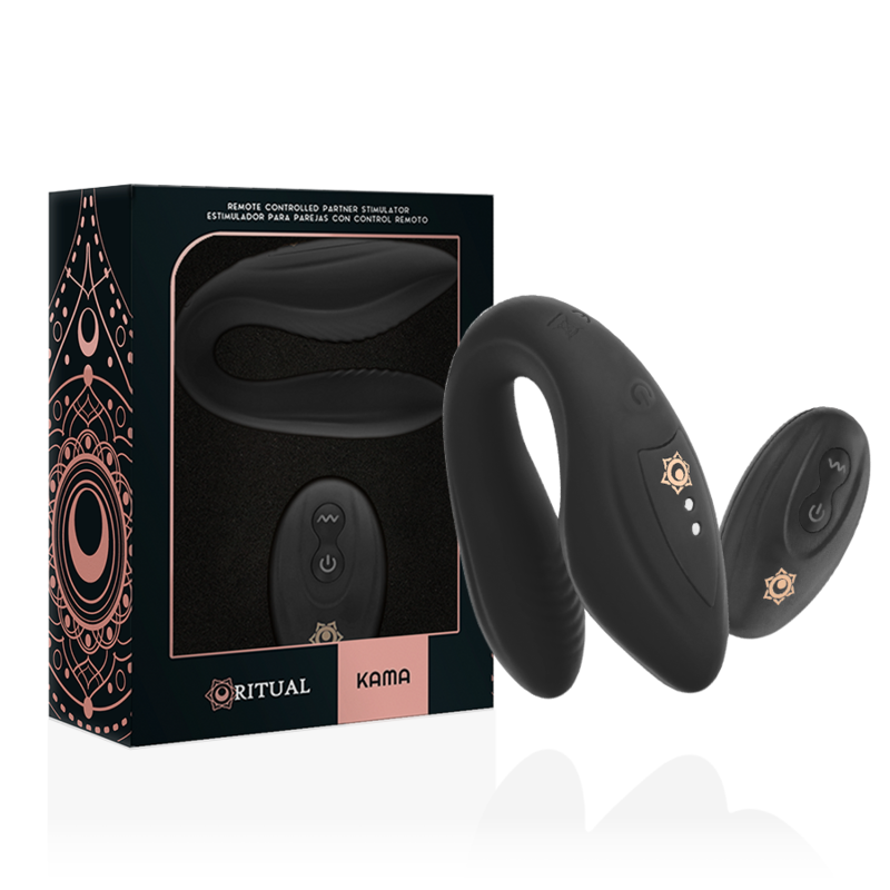 RITHUAL - KAMA REMOTE CONTROL FOR COUPLES AZABACHE - NOCTURNA DESIRES