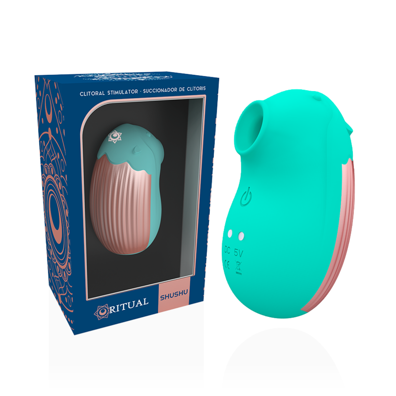 RITHUAL - SHUSHU 2.0 NEW GENERATION CLITORAL AQUA - NOCTURNA DESIRES