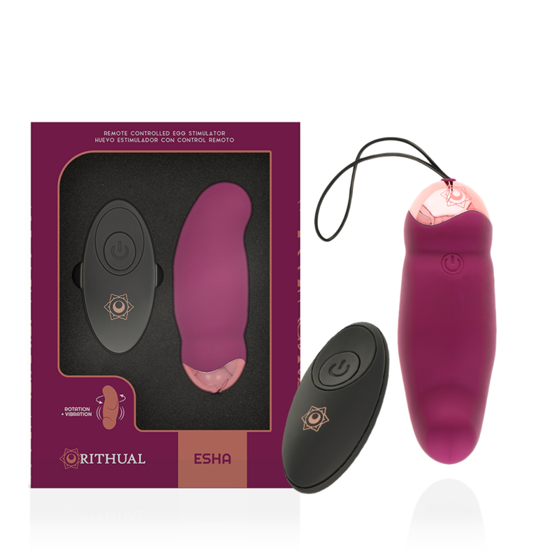RITHUAL - ESHA EGG REMOTE CONTROL SYSTEM ROTATION + VIBRATION - NOCTURNA DESIRES