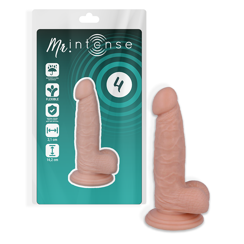 MR INTENSE - 4 REALISTIC COCK 16.2 CM -O- 3.1 CM MR. INTENSE  NOCTURNA DESIRES