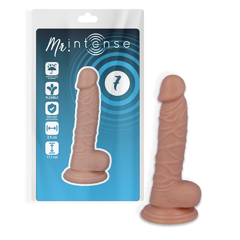 MR INTENSE - 7 REALISTIC COCK 17.1 CM -O- 2.9 CM MR. INTENSE  NOCTURNA DESIRES